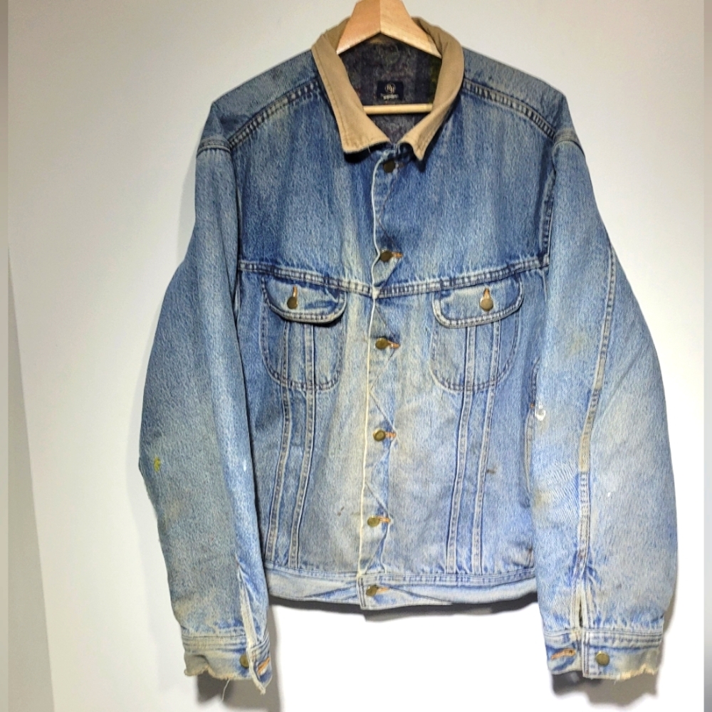 Vintage Roughrider Blue Denim Jacket XL